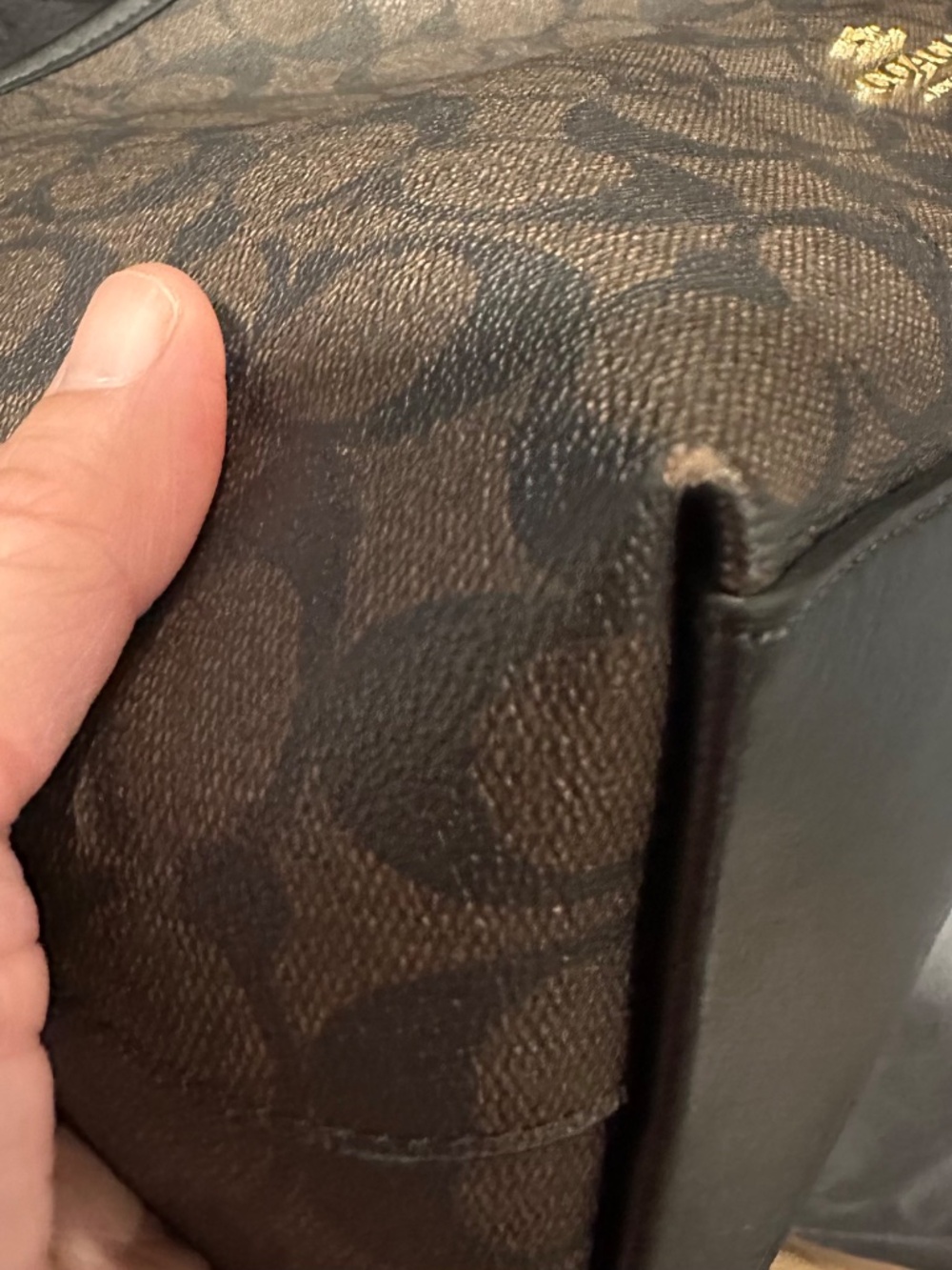 COACH Laurel Shoulder Bag In Signature Canvas - Picture 5 of 7